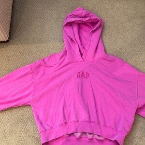 GAP Vibrant Pink Pullover Hoodie
